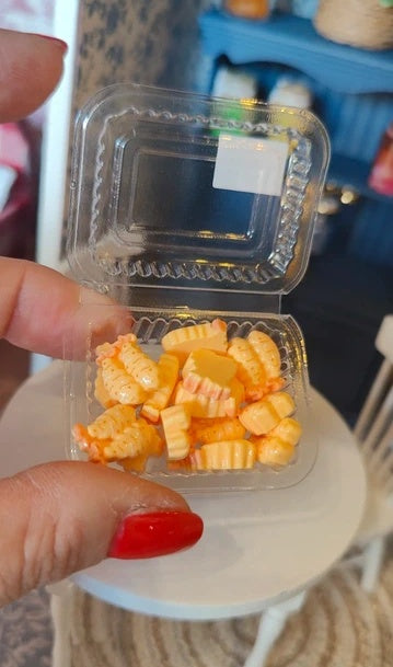 Barquette de crevettes tempura