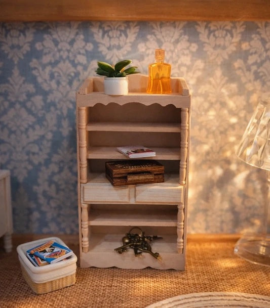 Petit meuble étagère en bois