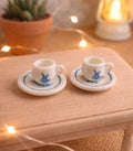 Tasses et soucoupes vintage