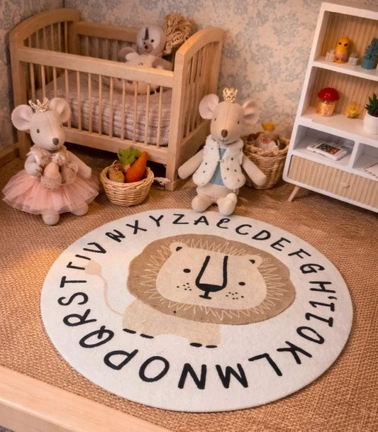 Tapis enfant rond