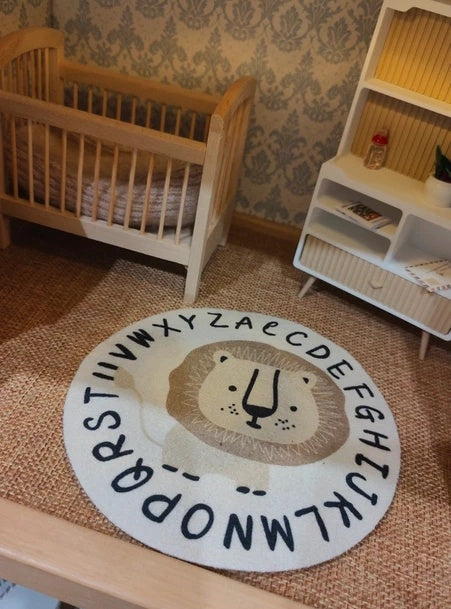 Tapis enfant rond