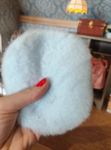 Tapis rond tout doux