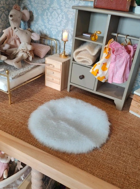 Tapis rond tout doux