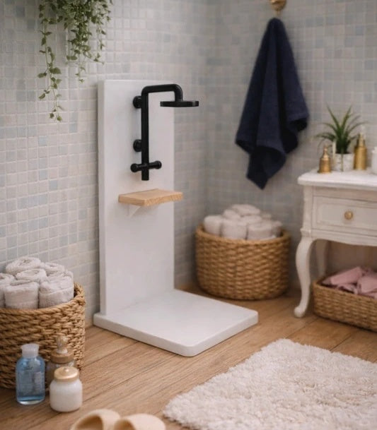 Douche blanche