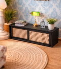 Meuble bas cannage