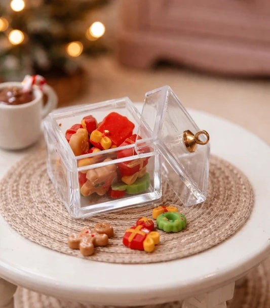 Bonbonnière de gâteaux de Noël