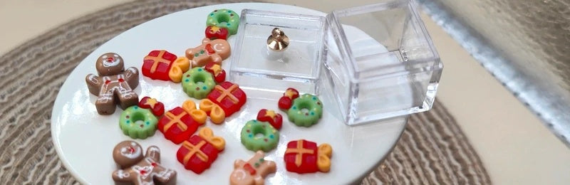 Bonbonnière de gâteaux de Noël
