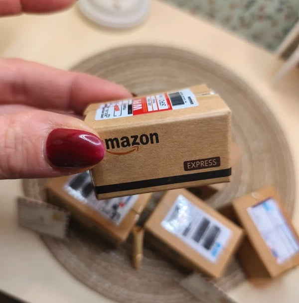 6 colis + courrier amazon