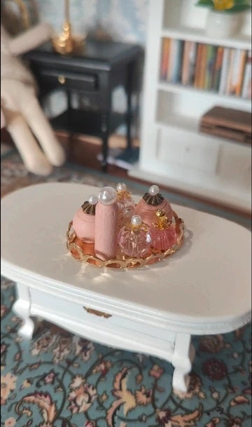Plateau de parfums