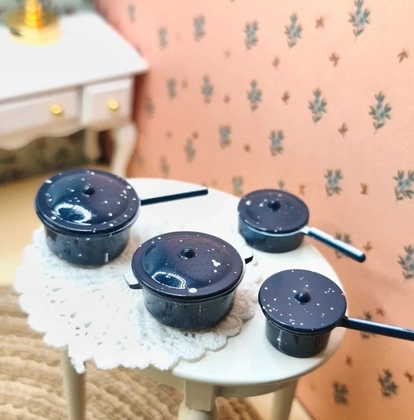 Lot de vaisselle bleue