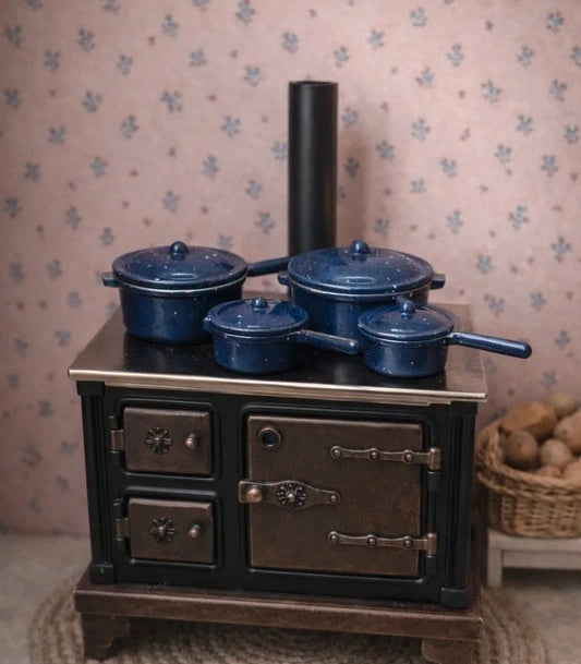Lot de vaisselle bleue