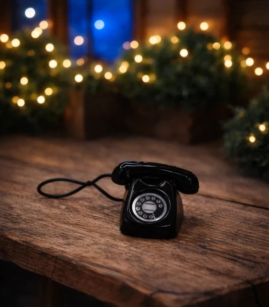 Petit téléphone noir