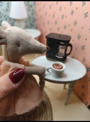 Cafetière et café