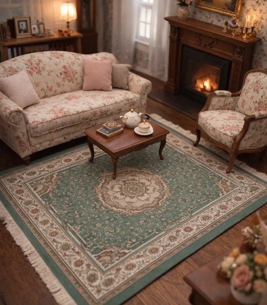 Tapis à franges