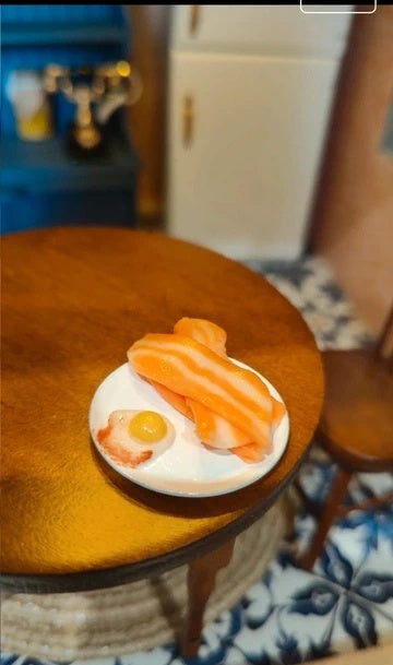 Assiette oeuf bacon