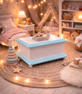Coffre à jouets en bois