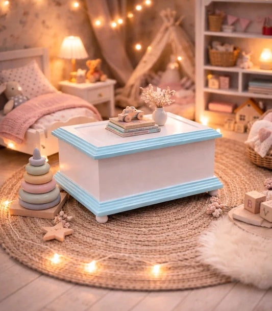 Coffre à jouets en bois