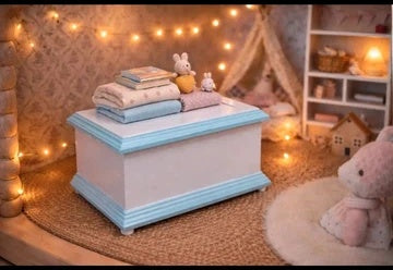 Coffre à jouets en bois