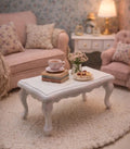 Table basse blanche