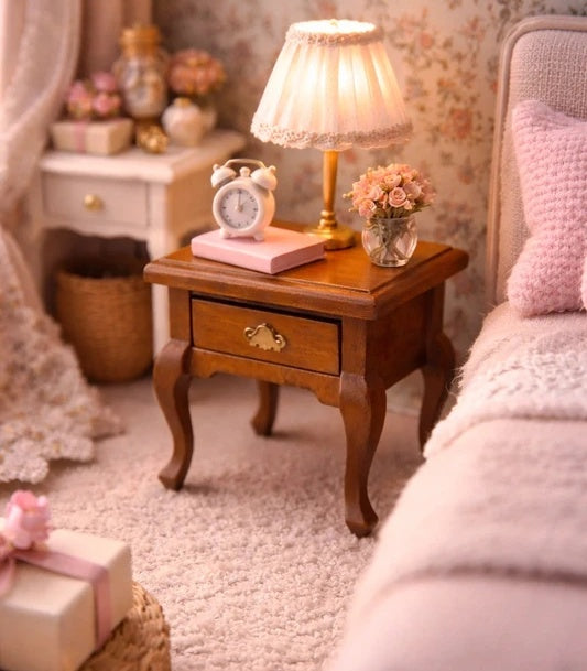 Table de chevet en bois