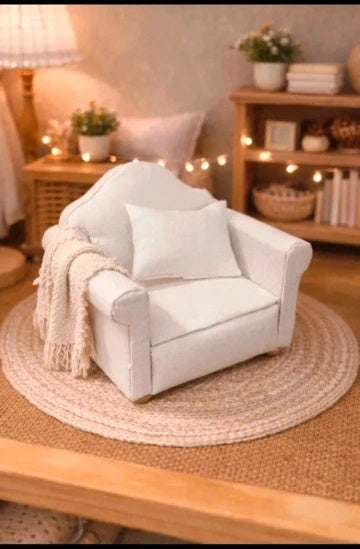 Fauteuil blanc