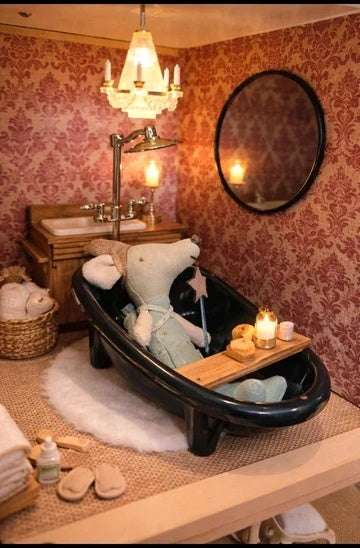 Baignoire noire