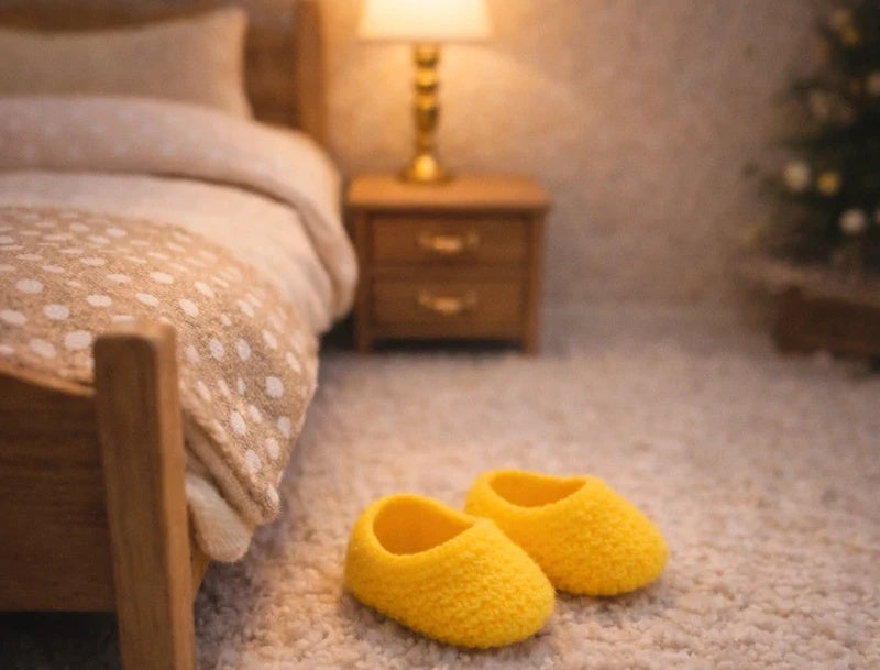 Chaussons jaunes