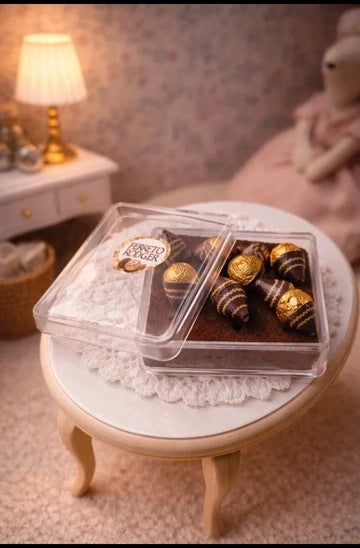 Boite rectangulaire de Ferrero Rocher
