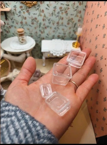 Lot de tupperware transparents