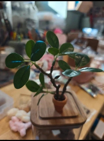 Jolie plante artificielle de 14 cm de hauteur