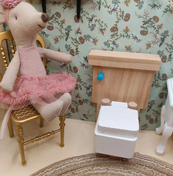 Toilettes en bois