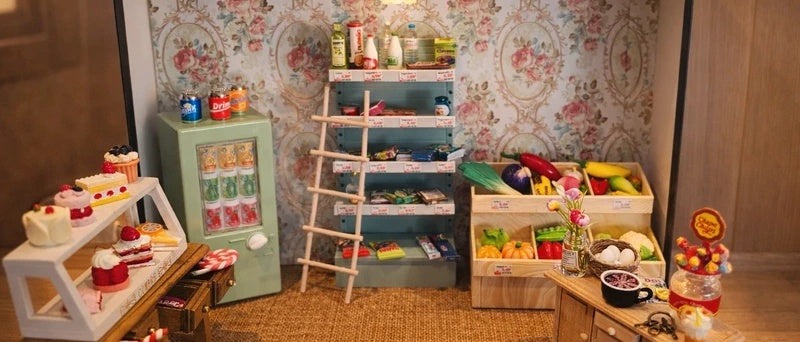 Petite boîte Supérette garnie