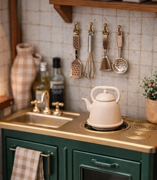 Petite bouilloire beige