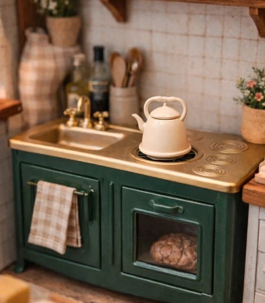 Petite bouilloire beige