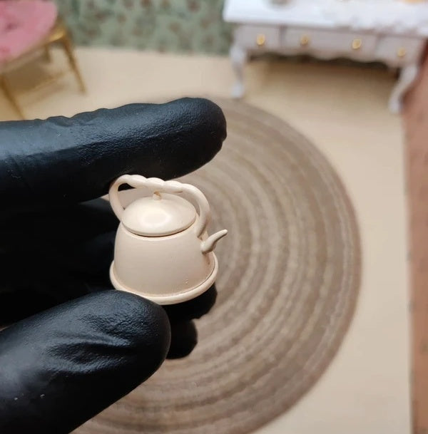 Petite bouilloire beige