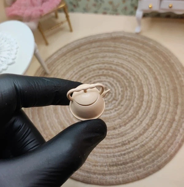 Petite bouilloire beige