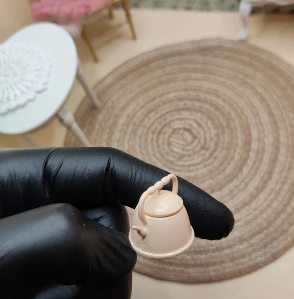 Petite bouilloire beige