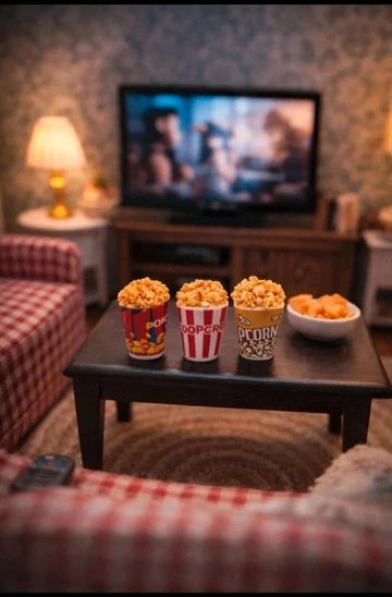 Trio de pop-corn