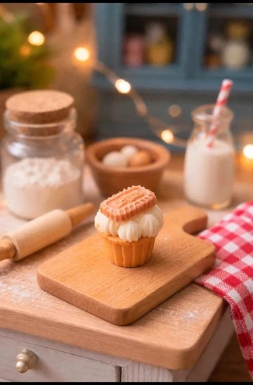 Cupcake au spéculoos
