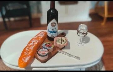 Plateau vin rouge fromage