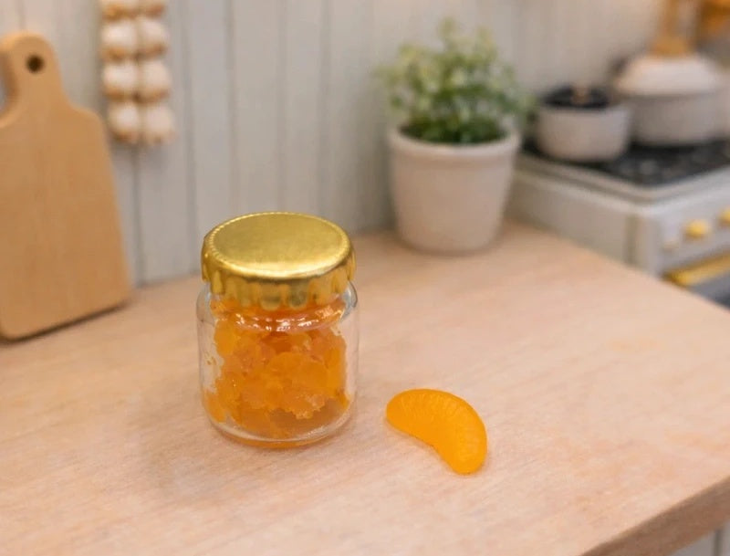 Bocal d'oranges confites