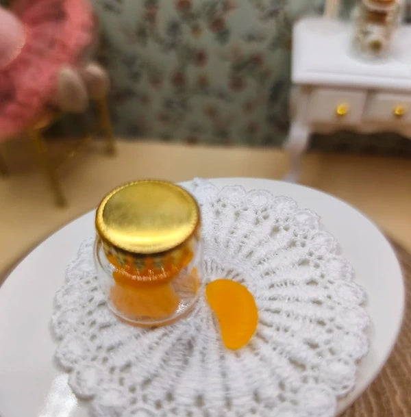 Bocal d'oranges confites