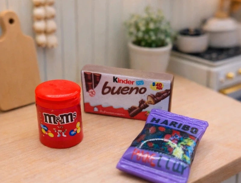 M&m's kinder Bueno et Haribo