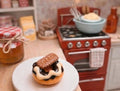 Donut au chocolat