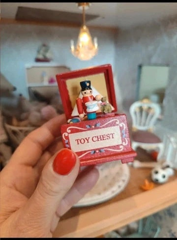 Coffre à jouets bois