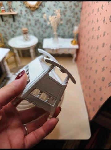 Petit berceau bois blanc
