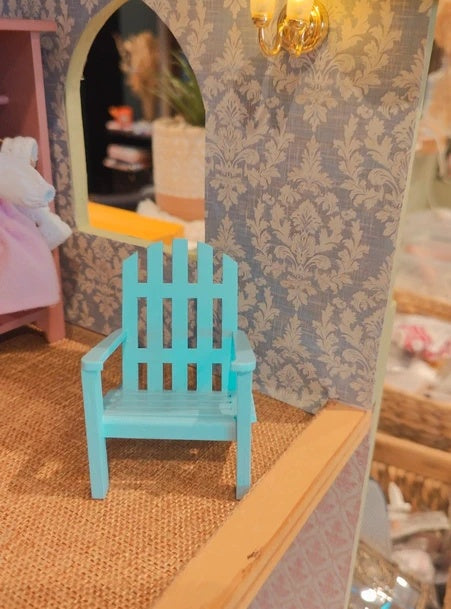 Chaise Adirondack miniature vue de profil