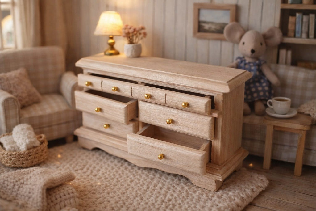 Commode en bois