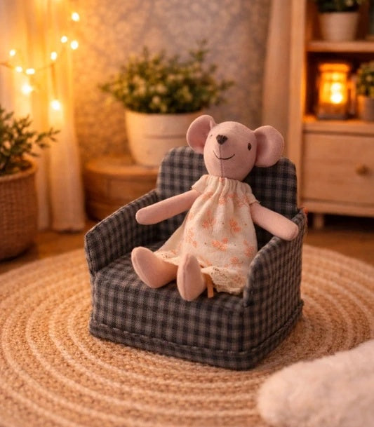 Fauteuil pliable miniature dans un deuxième motif
