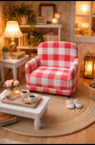 Fauteuil pliable miniature dans un troisième motif